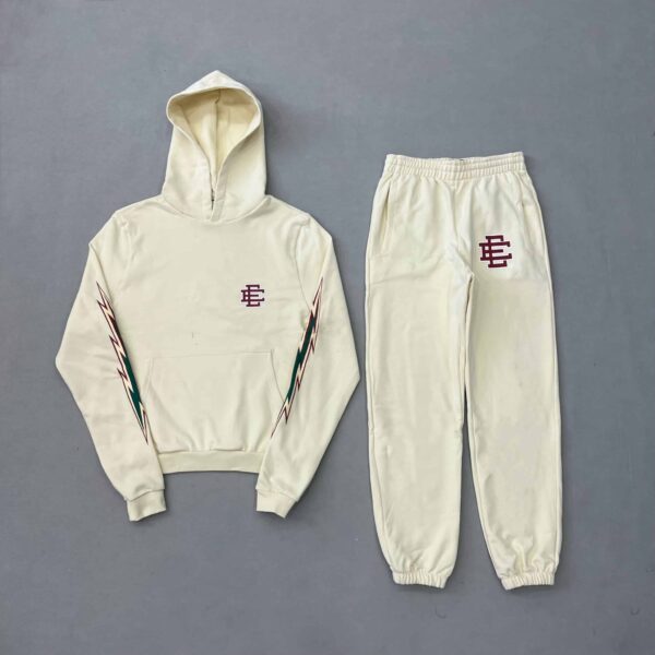 Eric Emanuel Cream Sweatsuit