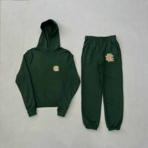 Eric Emanuel Dark Green Sweatsuit