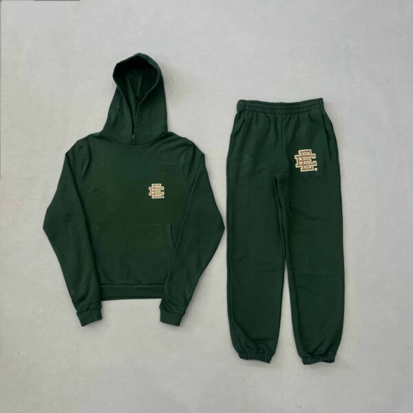 Eric Emanuel Dark Green Sweatsuit